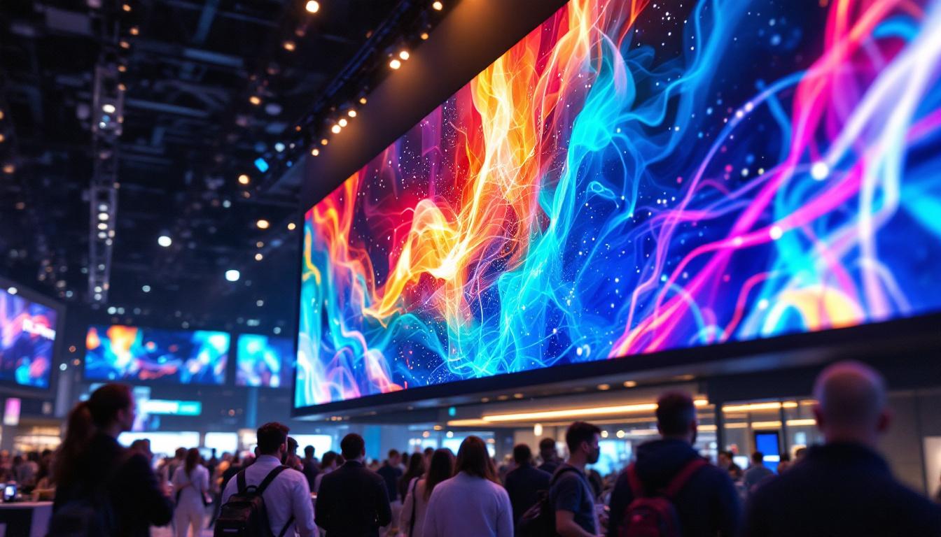 A photograph of a vibrant