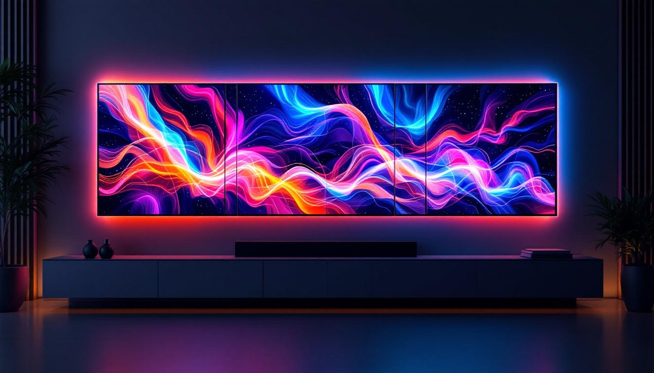 A photograph of a sleek