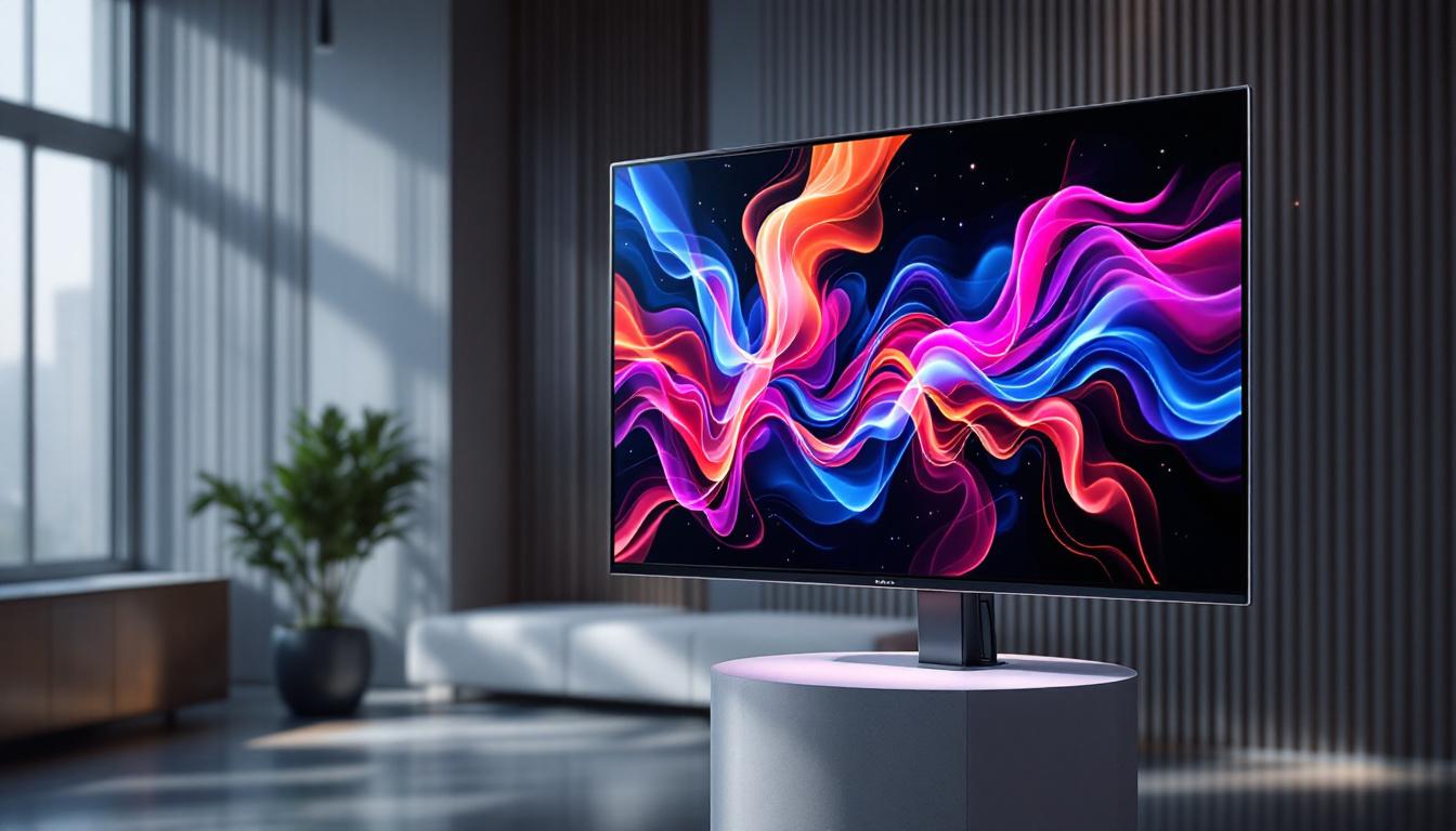 A photograph of a sleek