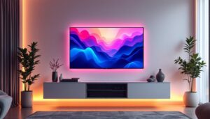 A photograph of a sleek