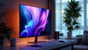 A photograph of a sleek