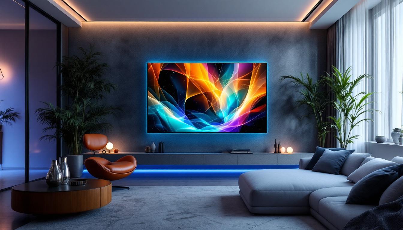 A photograph of a sleek