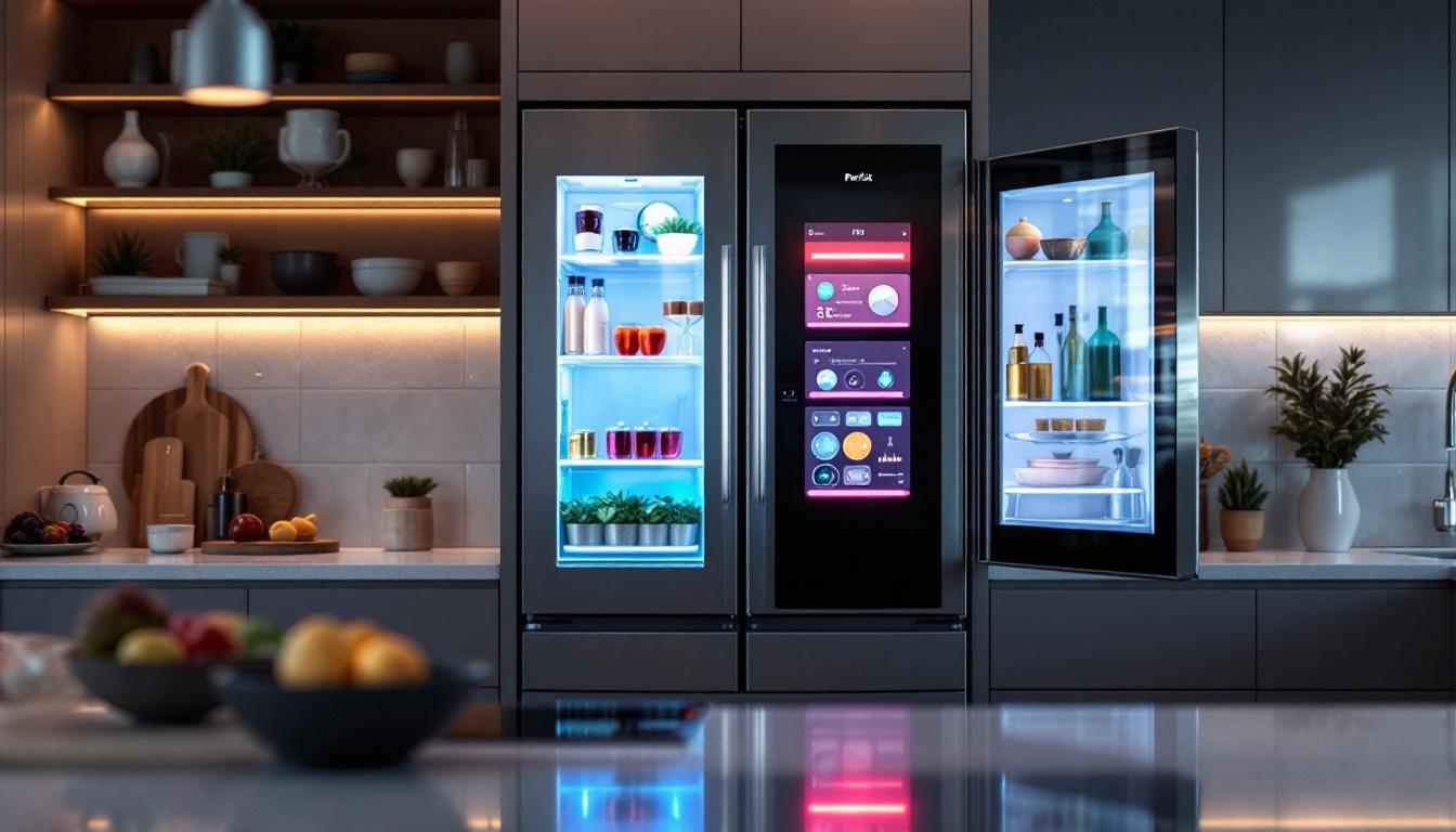 A photograph of a sleek