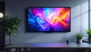 A photograph of a sleek