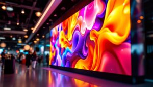 A photograph of a vibrant