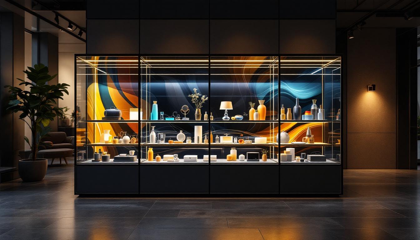 A photograph of a sleek