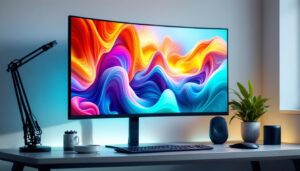 A photograph of a sleek