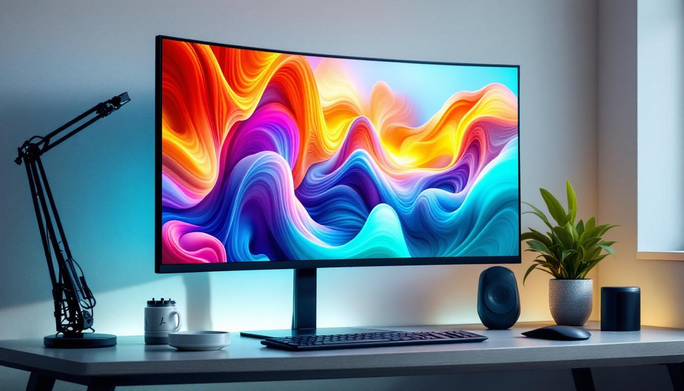 A photograph of a sleek