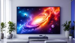 A photograph of a vibrant