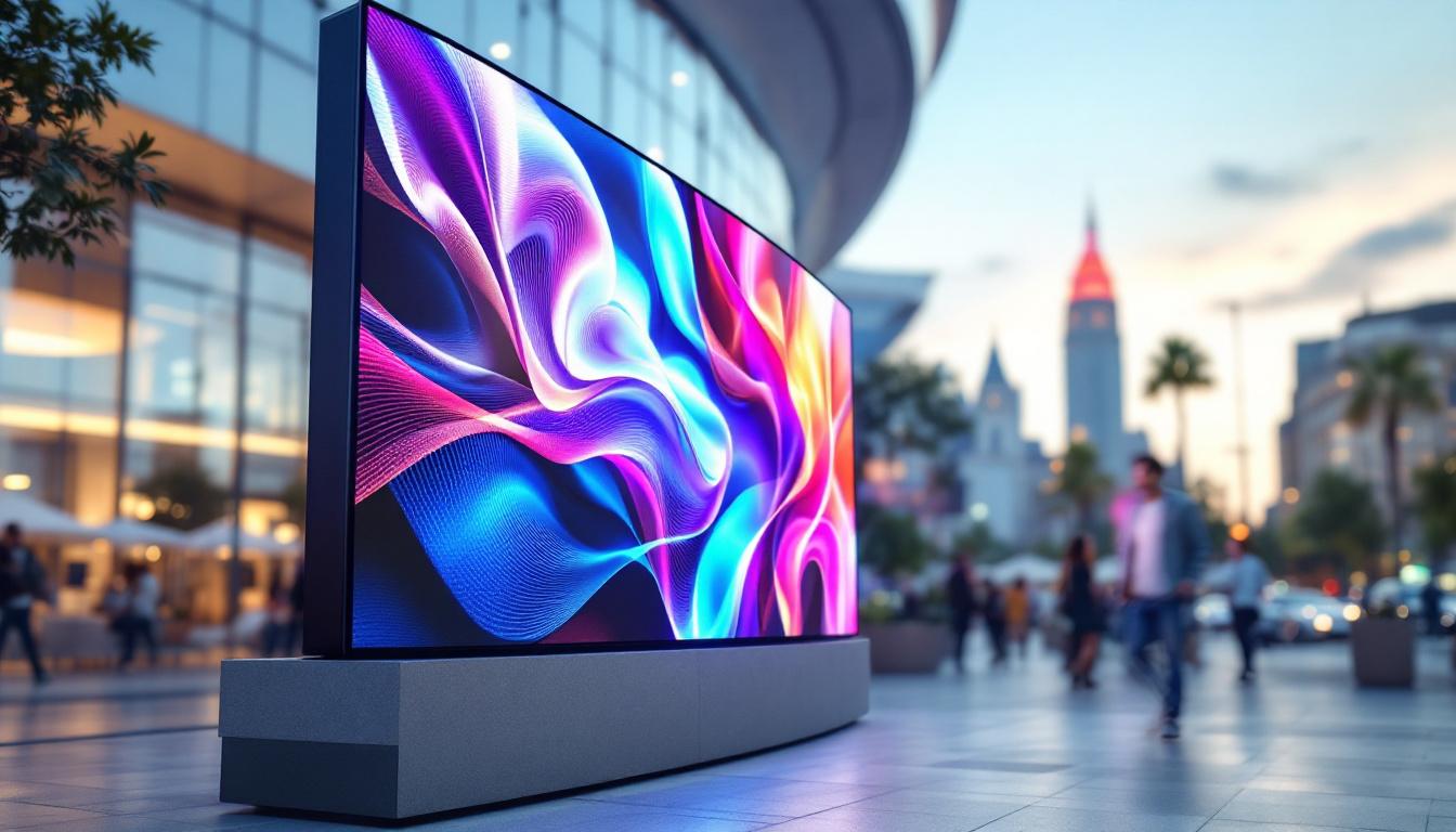 A photograph of a vibrant