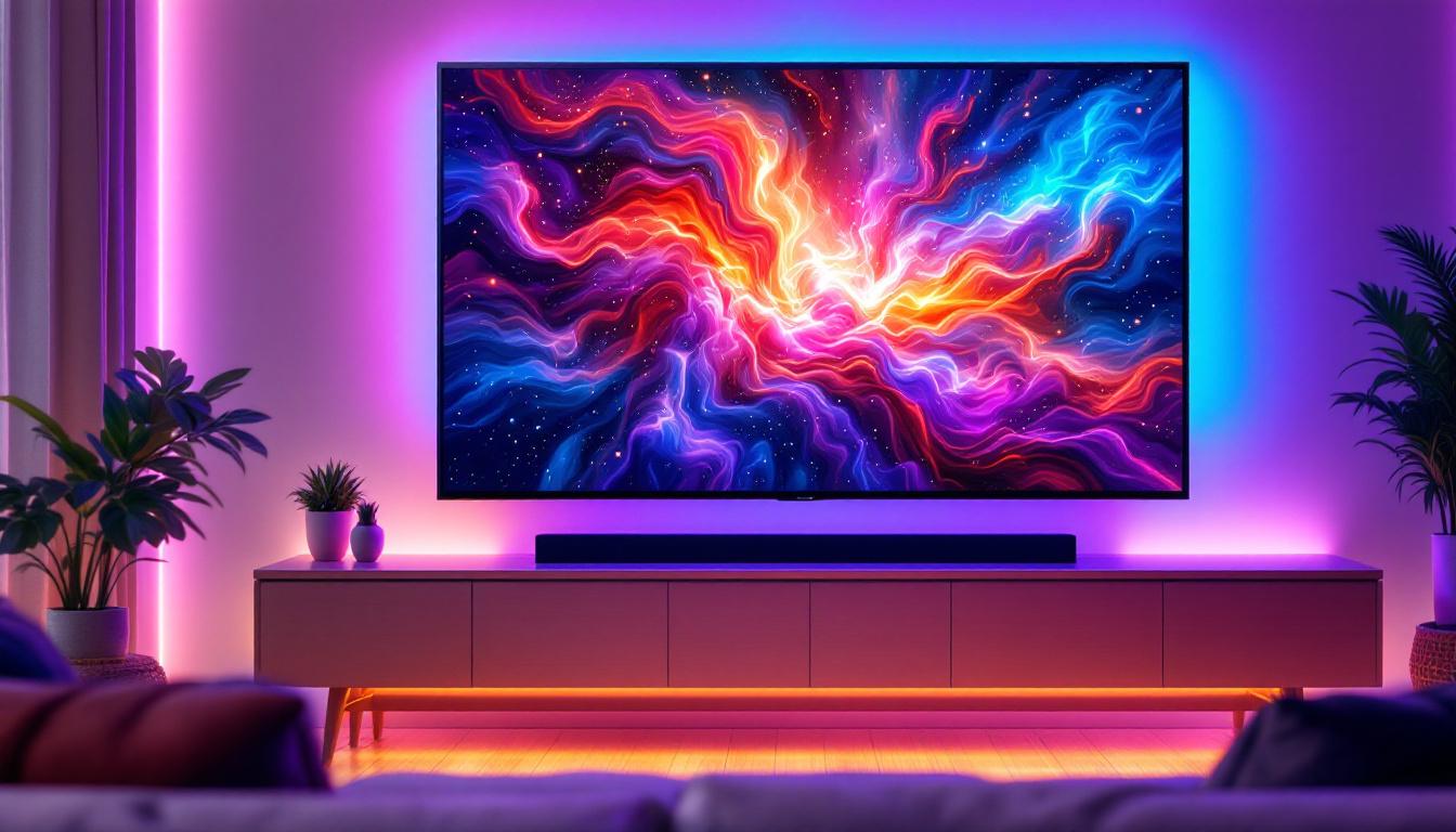 A photograph of a vibrant