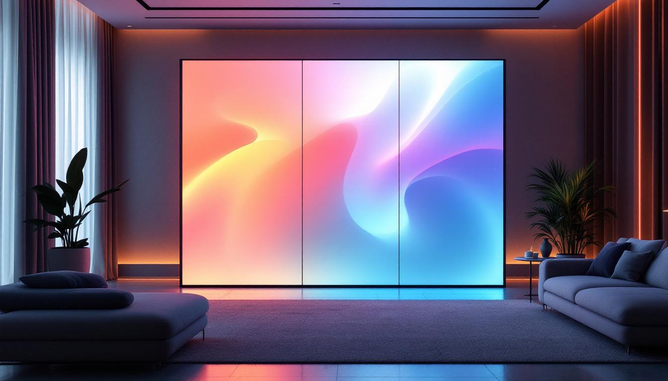 A photograph of a sleek