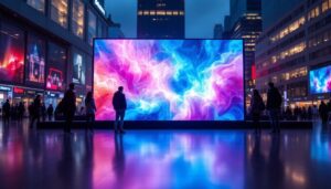 A photograph of a vibrant