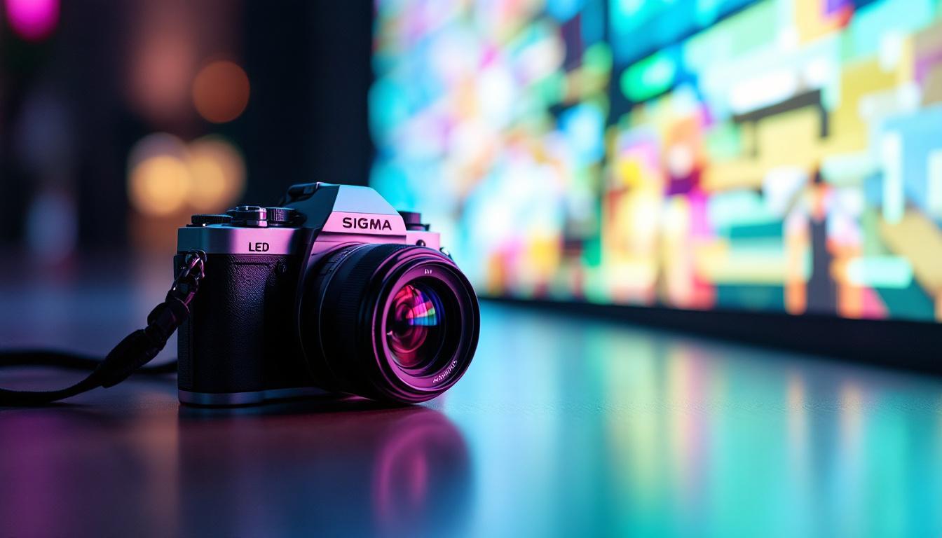 A photograph of capture a photograph of a sleek