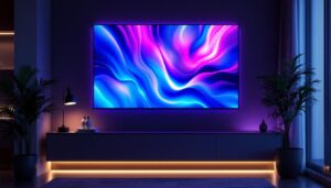 A photograph of a sleek