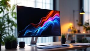 A photograph of a sleek