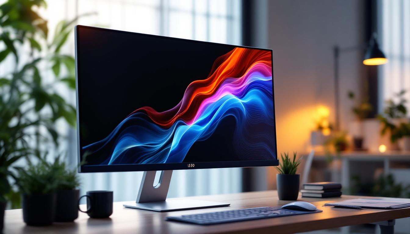 A photograph of a sleek