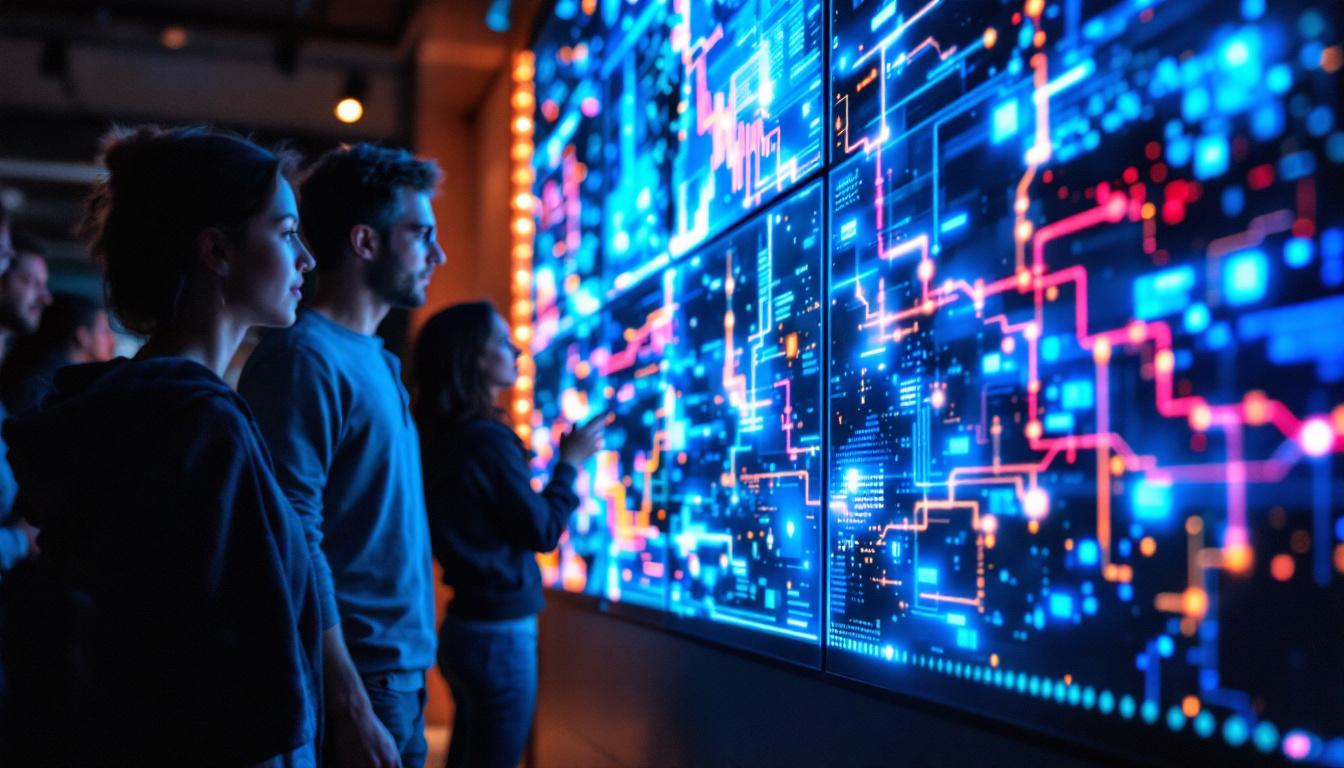 A photograph of a vibrant