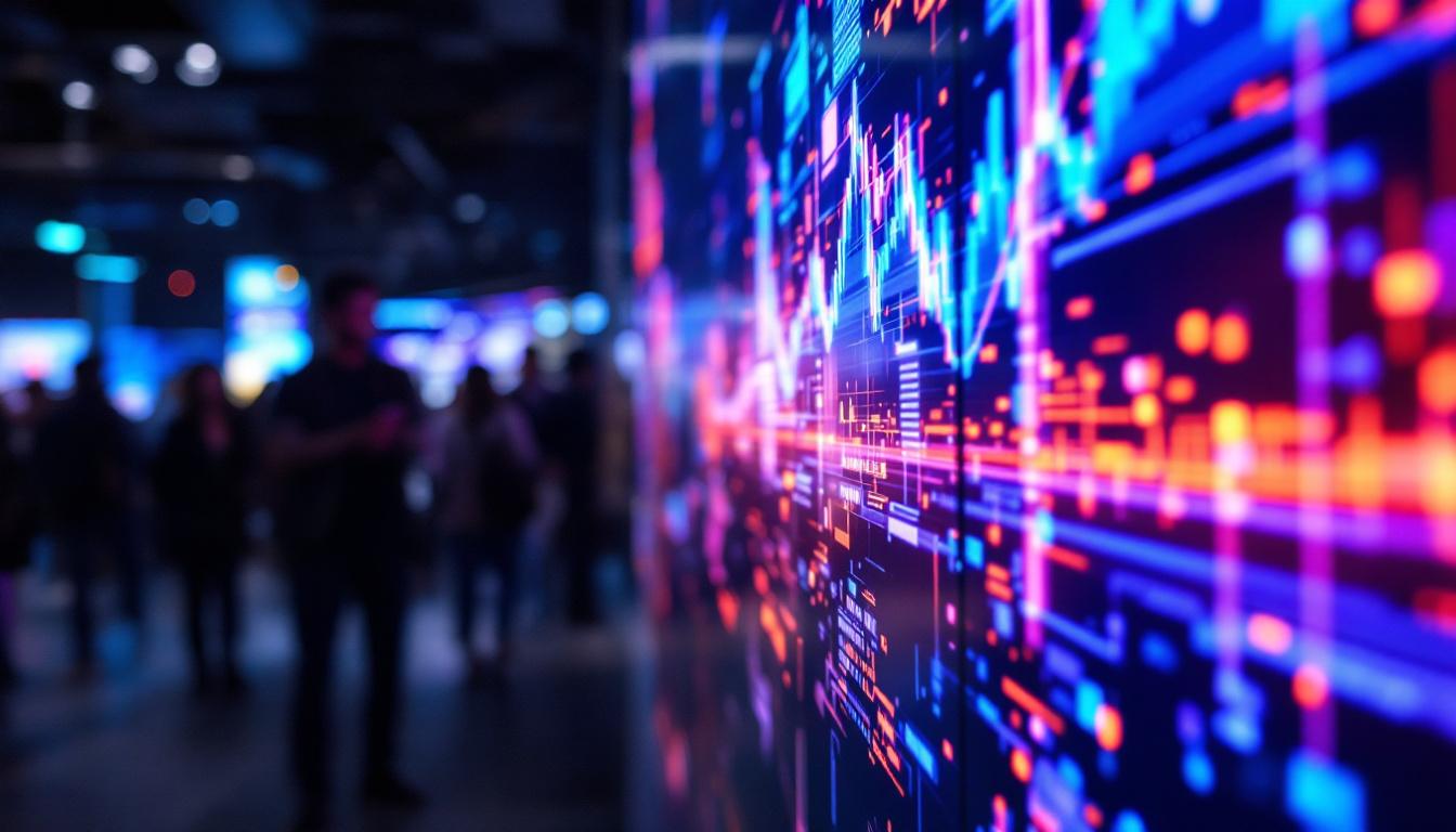 A photograph of a vibrant