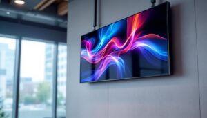 A photograph of a sleek