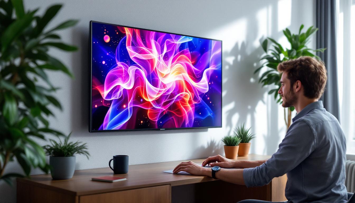 A photograph of capture a photograph of the nova tb60 led display in a well-lit environment