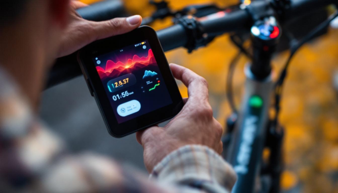 A photograph of the brompton tessera led display in action