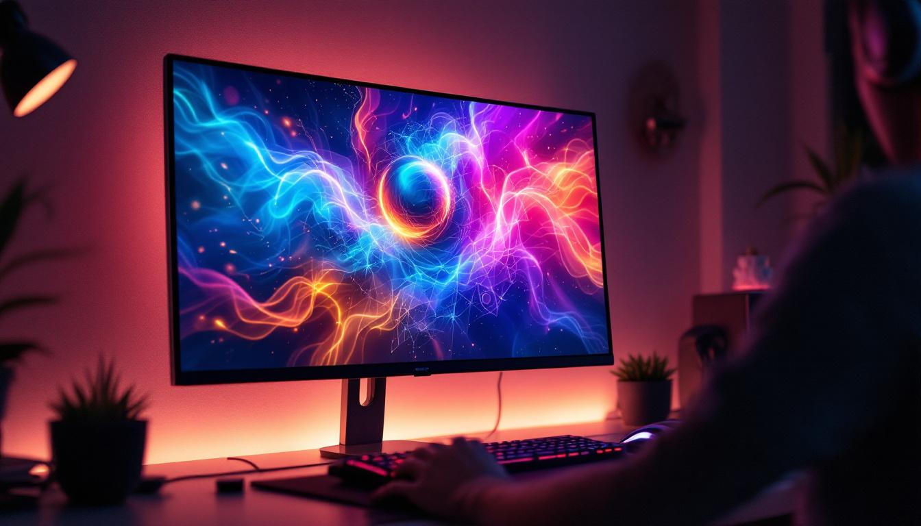 A photograph of a sleek
