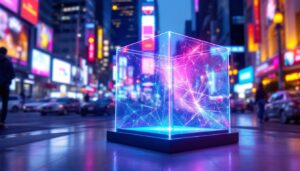 A photograph of a sleek