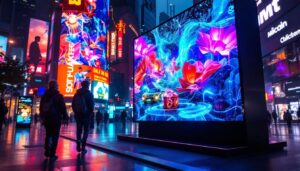 A photograph of a vibrant