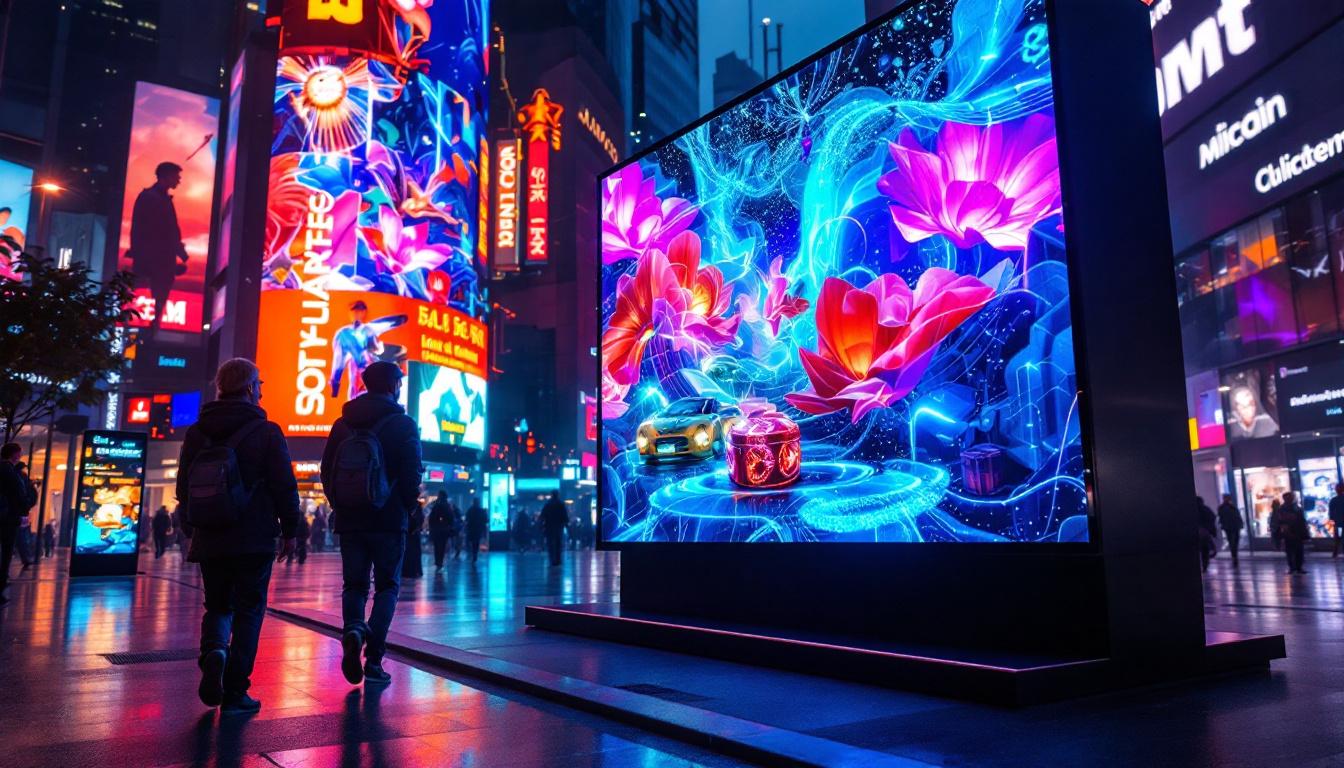 A photograph of a vibrant