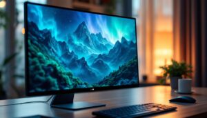 A photograph of a sleek