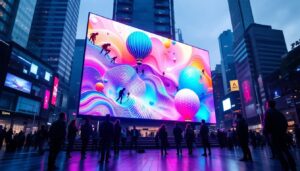 A photograph of a vibrant