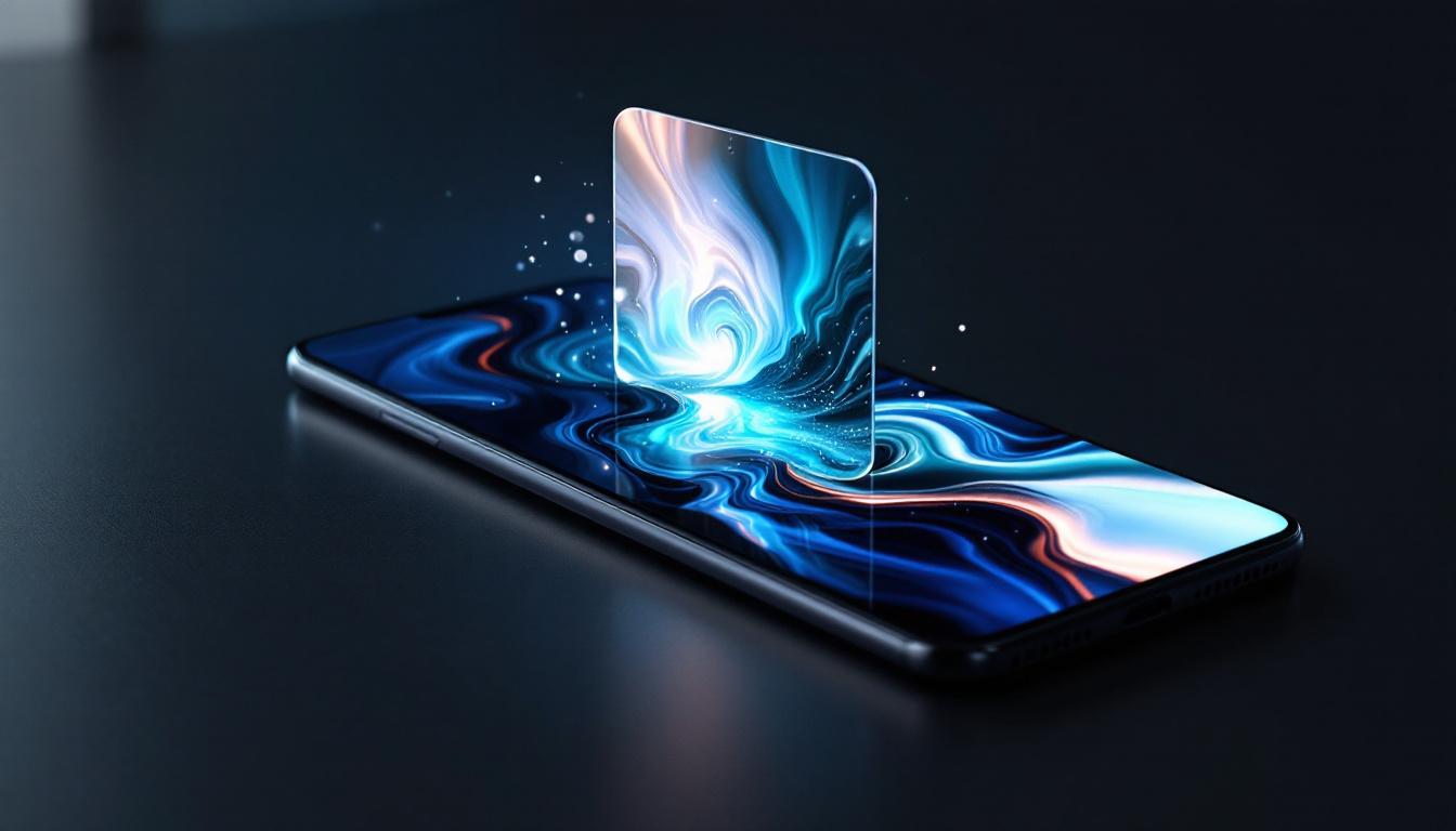 A photograph of a sleek