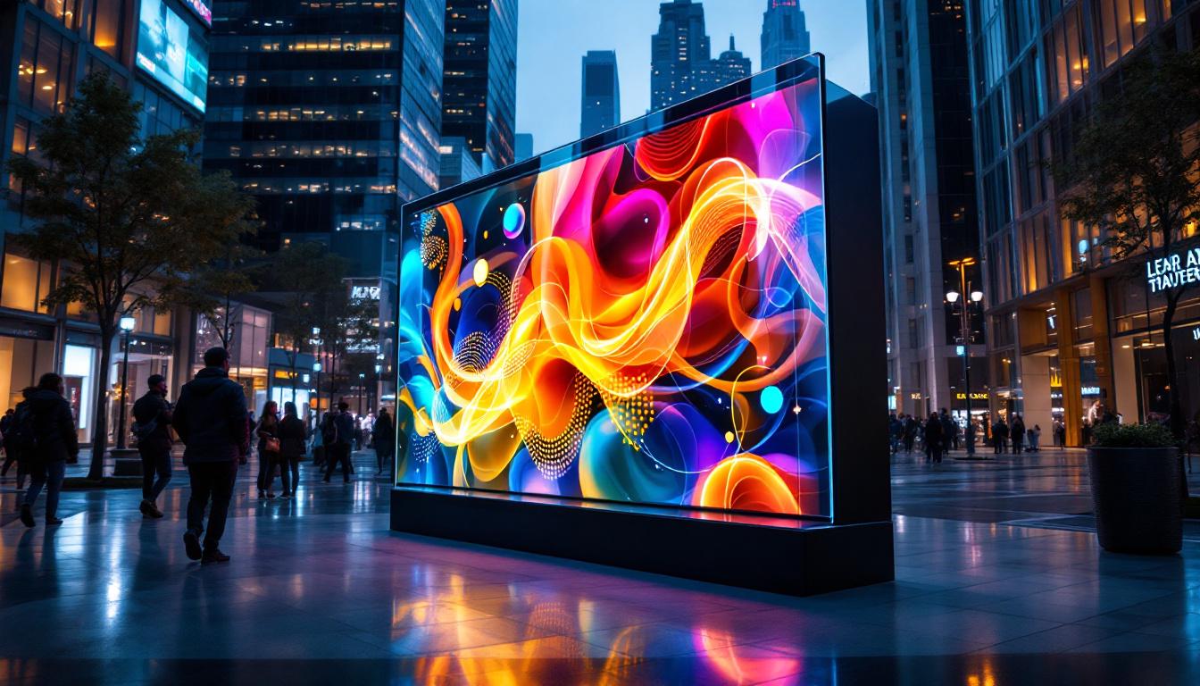 A photograph of a sleek