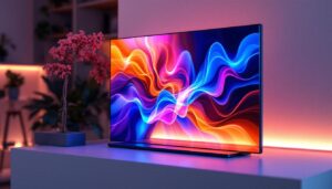 A photograph of a sleek