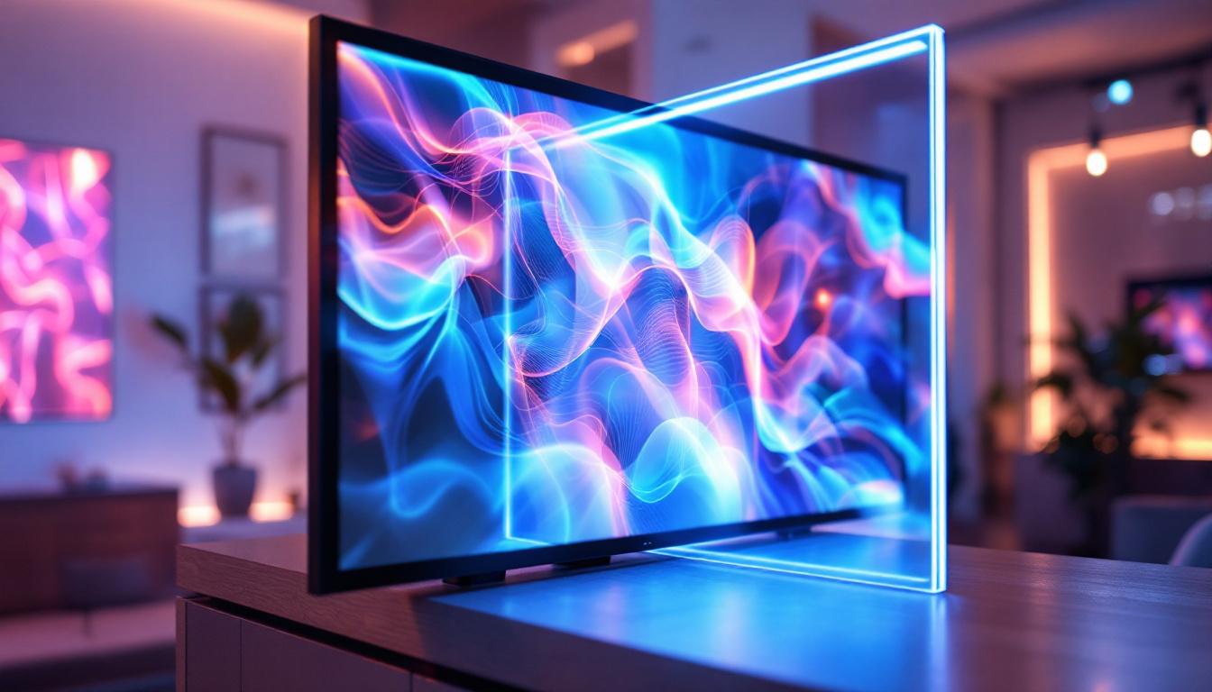 A photograph of a sleek