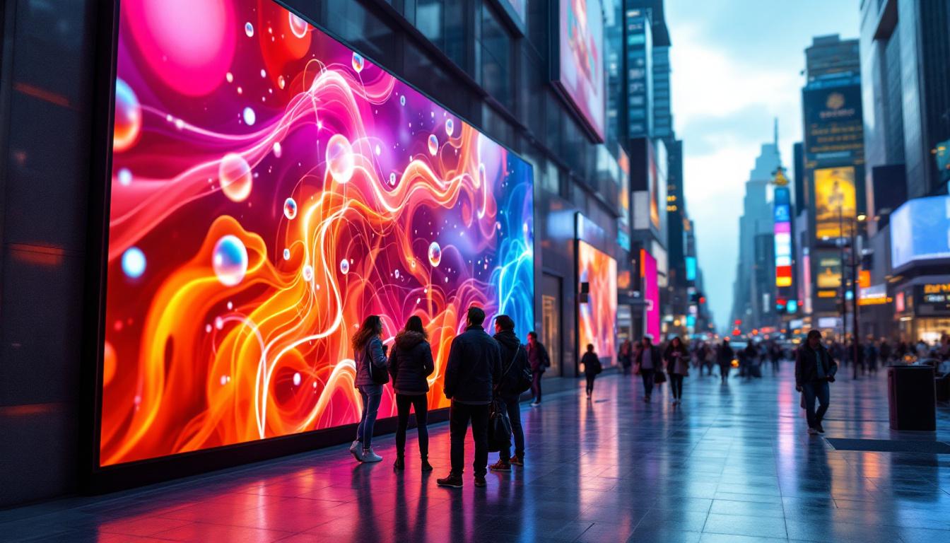 A photograph of a vibrant