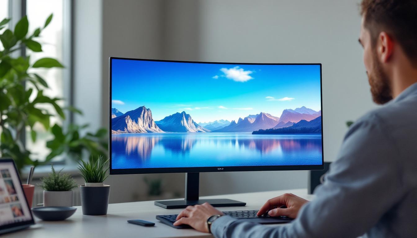 A photograph of a sleek