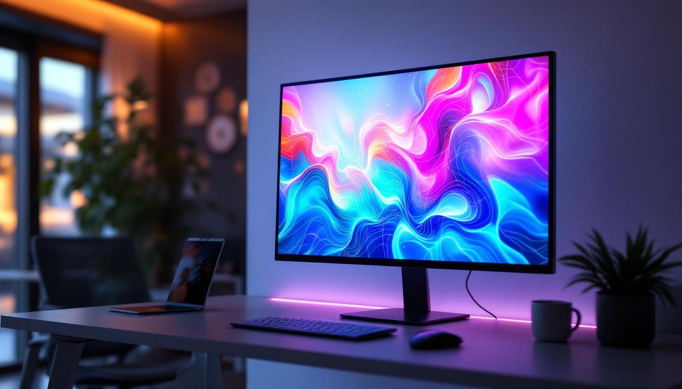 A photograph of a sleek