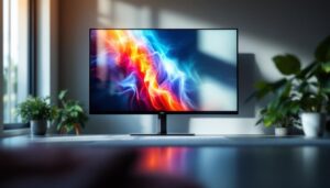 A photograph of a sleek