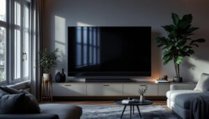 A photograph of a sleek