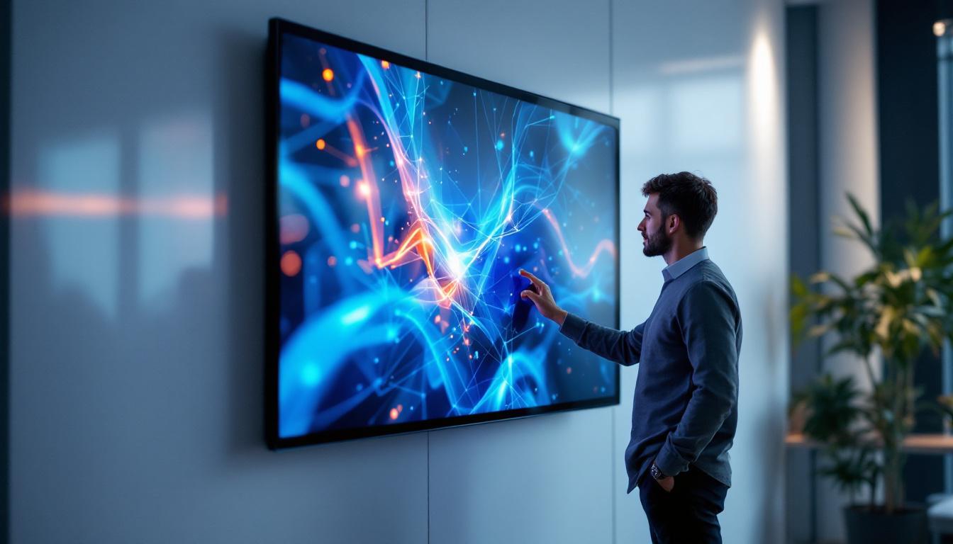 A photograph of a sleek