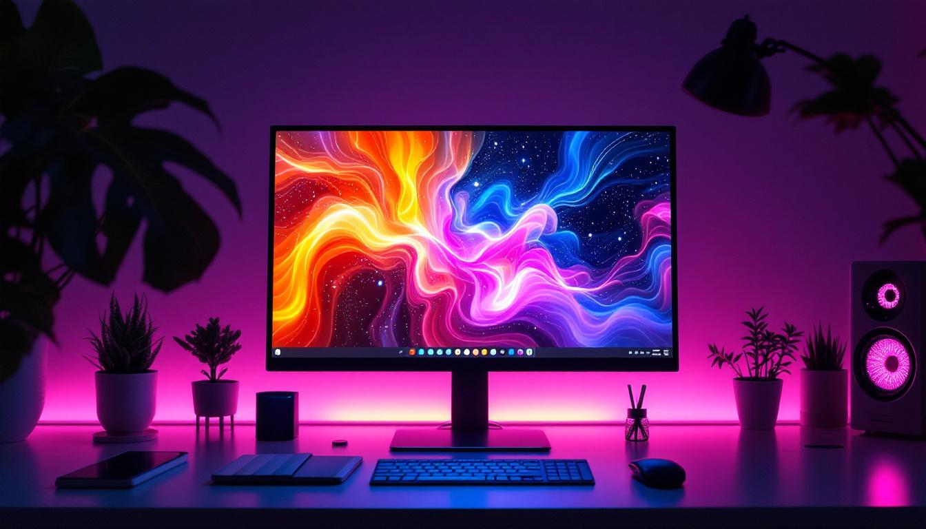 A photograph of a sleek