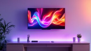 A photograph of a sleek