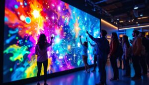 A photograph of a large