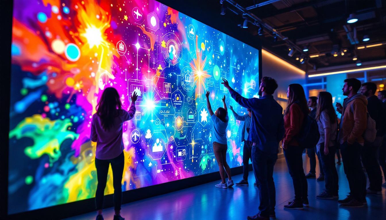 A photograph of a large