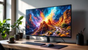 A photograph of a sleek