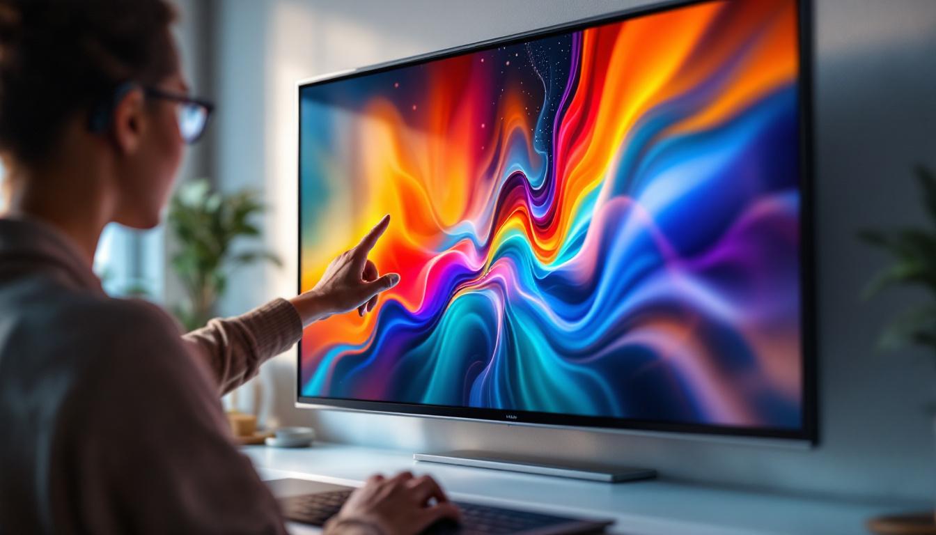 A photograph of a sleek