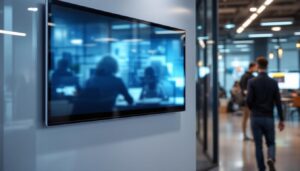 A photograph of a sleek