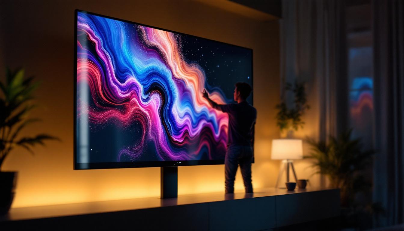 A photograph of a sleek